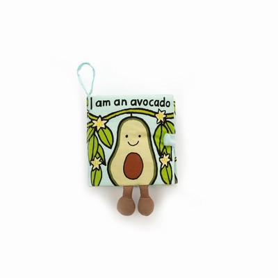 Jellycat Avocado Books Australia | 561478WSB